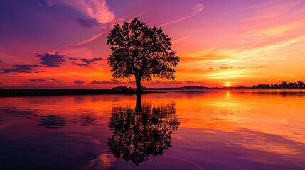 tree in the field