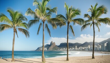 A Journey to Paradise: Discovering Palms and Two Brothers Mountain in Ipanema, Rio de Janeiro