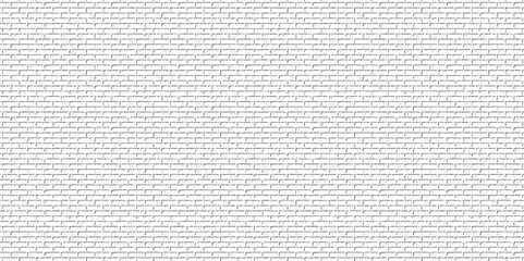 white wall and grunge brick wall or floor blank line backdrop surface design.