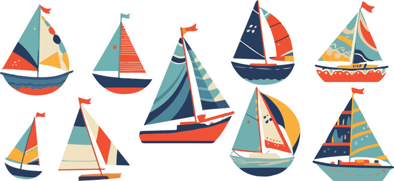 boat clipart vector for graphic resources