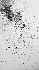Abstract Black and White Particle Texture Background