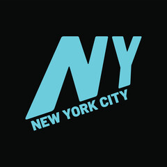 NY New York city american lettering design.