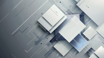 abstract grey square background