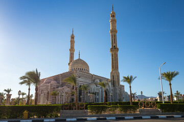 Obraz premium Al Mustafa Mosque in Sharm El Sheikh