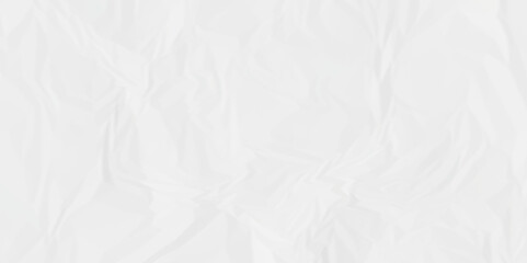 White paper texture. White crumpled and top view textures can be used for background of text or any contents. White crumpled paper texture. White wrinkled paper texture.