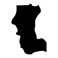 Ghasri District map, administrative division of Malta. Vector illustration.