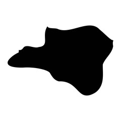 Xewkija District map, administrative division of Malta. Vector illustration.