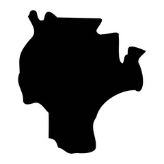 Zebbug District map, administrative division of Malta. Vector illustration.