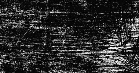 black white grunge texture surface with scratches and stain for vintage retro flim overlay