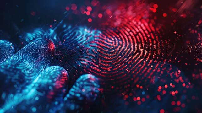 Fingerprint scan. AIG51A.