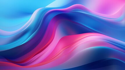 Fototapeta premium An abstract painting with vibrant colors and a sense of movement