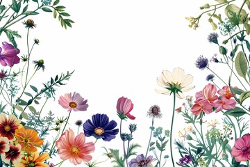 background with flowers