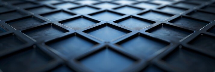 Crossed lines on a matte metal surface creating a geometric pattern 