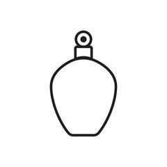 perfume bottle icon logo