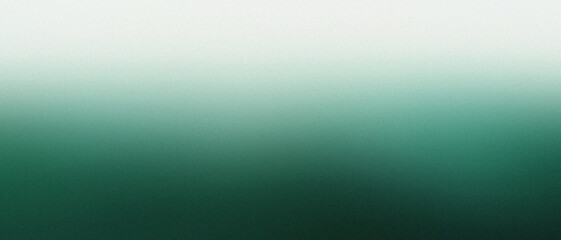 Obraz premium green gradient blur abstract background with grain noise texture