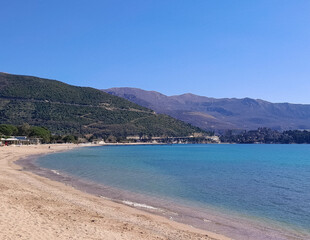 Montenegrin coast in Budva.