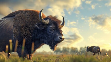 Professional management meets the power of the dominant animal buffalo in your business.