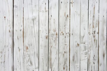 Naklejka premium White wooden boards with texture as background 