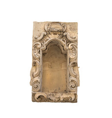 Ancient niche decorated on a wall