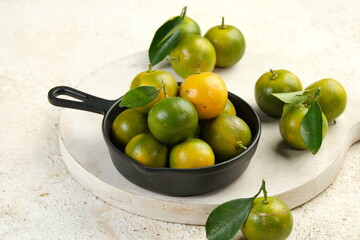 Calamansi orange ( citrus microcarpa), also known as lemon cui or jeruk kunci.