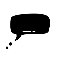 Black Speech Bubbles