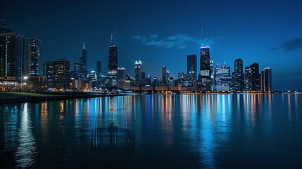 Fototapeta premium Beautiful skyline