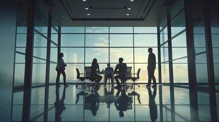 Strategic Minds Convene: Mapping the Path to Success in the Office Boardroom