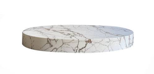 A white marble table top with a white marble border