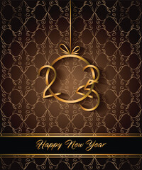 2025 Happy New Year background for your seasonal invitations, festive posters, greetings cards.