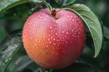 Obraz premium plum in the middle of the tree garden professional photography