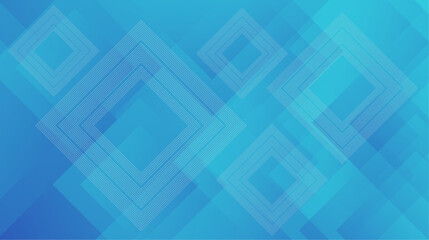 Abstract light blue background with square lines