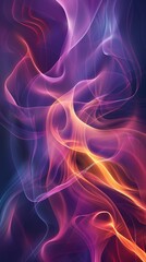 Obraz premium Abstract background with smooth shapes