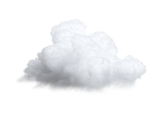 3d render of realistic cloud