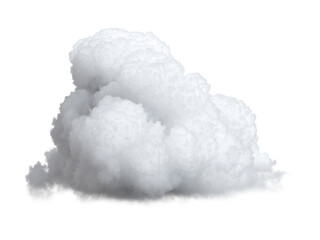 3d render of realistic cloud