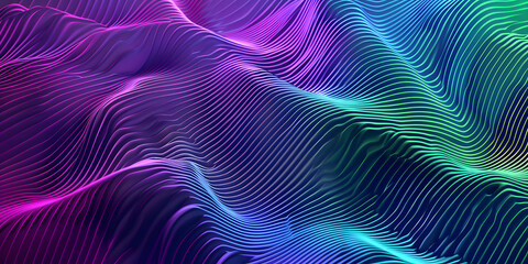 Dynamic gradient from neon green to electric purple, featuring a lively noise texture, suitable for youth-targeted electronics or trendy gadgets