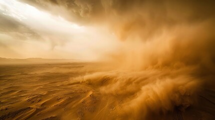 Sandstorms in desert regions becoming more frequent and intense