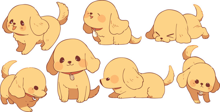 abrador retriever clipart vector for graphic resources