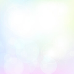 Blurred hello summer background with bokeh effect 