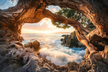A photographer captures the beauty of nature, framing landscapes in breathtaking detail.