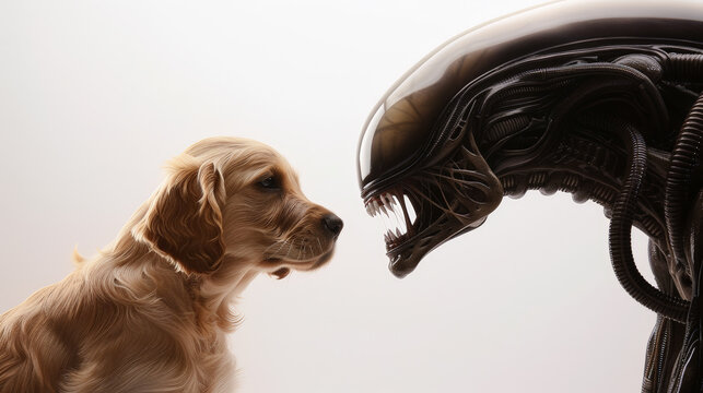 Unlikely Encounter: Xenomorph Meets Retriever. Generative AI