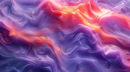 Obraz premium Abstract image with colorful dynamic swirling lines.