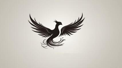 Obraz premium Phoenix Logo Create a modern and geometric