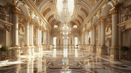 The Grand Foyer: A Majestic Entrance to a World of Wonder