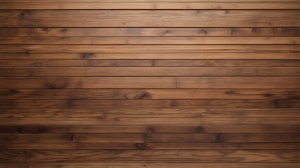 Fototapeta premium texture of a wooden table. Top view of background made of brown boards. Artificial Intelligence