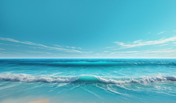 emerald sea background