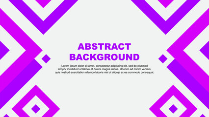 Abstract Background Design Template. Abstract Banner Wallpaper Vector Illustration. Purple Template