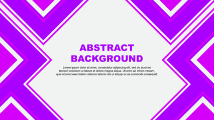 Abstract Background Design Template. Abstract Banner Wallpaper Vector Illustration. Purple Vector