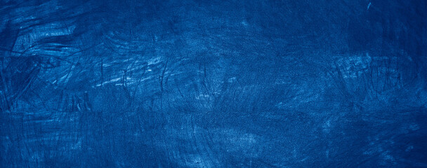 Blue Concrete Wall Texture Background, Abstract Design in Construction Material