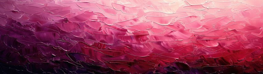 Dynamic abstract background with a mixture of red and magenta oil paint strokes, can be utilized for printed materials such as brochures, flyers, and business cards.