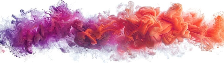 Fototapeta premium Dynamic abstract background with a mixture of red and magenta oil paint strokes, can be utilized for printed materials such as brochures, flyers, and business cards.